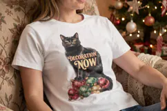 Retro Ornament Mischief Kitties Sublimation Product Image 4