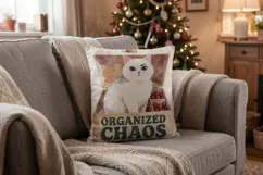 Retro Ornament Mischief Kitties Sublimation Product Image 12