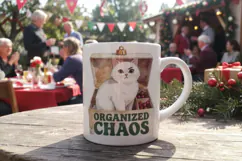 Retro Ornament Mischief Kitties Sublimation Product Image 13