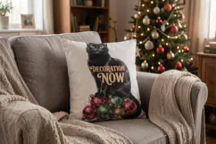 Retro Ornament Mischief Kitties Sublimation Product Image 15