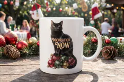 Retro Ornament Mischief Kitties Sublimation Product Image 16