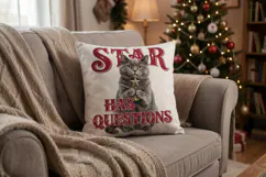 Retro Ornament Mischief Kitties Sublimation Product Image 6