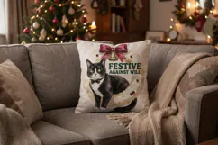Retro Ornament Mischief Kitties Sublimation Product Image 12