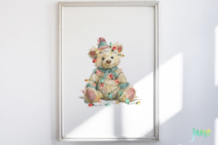 Retro Pastel Christmas Clipart Bundle Product Image 5