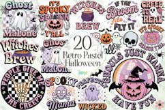 Retro Pastel Halloween Sublimation Bundle Product Image 1