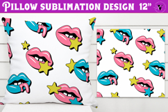Spring pillow sublimation | Spring &amp; Valentine sublimation Product Image 1