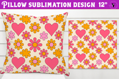 Spring pillow sublimation | Spring &amp; Valentine sublimation Product Image 1