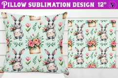 Spring pillow sublimation | Spring &amp; Valentine sublimation Product Image 1