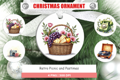 Retro Picnic &amp; Pastimes Ornament Product Image 1