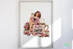 Retro Pin Up Housewife PNG Product Image 2