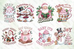 Retro Pink Christmas Sublimation Bundle Product Image 2