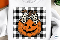 Retro Preppy Pumpkin PNG Product Image 1