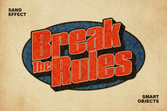 Retro Printing Text &amp; Logo Effect Product Image 1