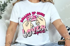Retro Rolling Up Some Lover Spirit PNG, Valentines Day PNG Product Image 3
