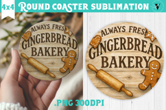 Retro Christmas Round Coasters | Christmas quotes Product Image 1