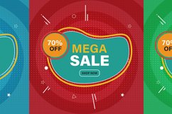 Retro Sale Promotion Vector Design Product Image 13