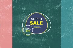 Retro Sale Promotion Vector Design Product Image 19