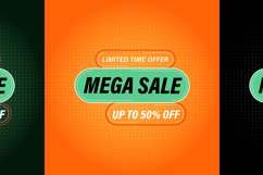 Retro Sale Promotion Vector Design Product Image 6