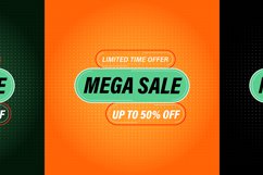 Retro Sale Promotion Vector Design Product Image 6