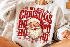 Retro Santa Christmas Holiday Png Product Image 3