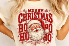 Retro Santa Christmas Holiday Png Product Image 4