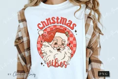 Retro Christmas Vibes PNG | Christmas PNG Product Image 3