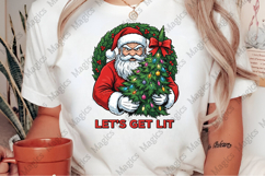 Retro Santa with Tree Product Image 2