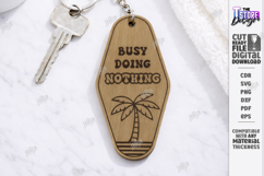 Retro Sarcastic Motel Keychains Laser Cut Bundle | Engraving Product Image 5