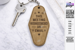 Retro Sarcastic Motel Keychains Laser Cut Bundle | Engraving Product Image 11