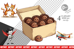 Retro Sarcastic Valentine Clipart Product Image 1