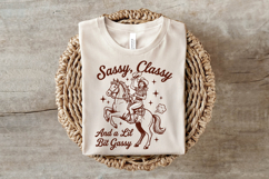 Retro Sassy, Classy, Lil Bit Gassy Design Product Image 3
