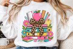 Retro School Coquette Back to School Png Product Image 2