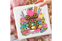 Retro School Coquette Back to School Png Product Image 3