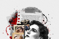 Retro Scrapbook Art Photo Effect Template Product Image 6