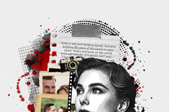Retro Scrapbook Art Photo Effect Template Product Image 8