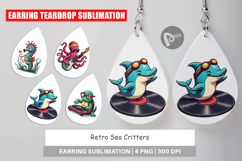 Earring Retro Sea Critters Product Image 1