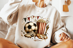 Retro Soccer PNG, Soccer Mama PNG, Soccer Sublimation,Sports Product Image 3