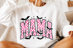 Retro Spooky Mama PNG Product Image 2