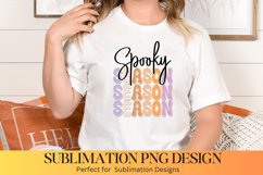 Spooky Season Sublimation - Halloween Sublimation Design Product Image 1