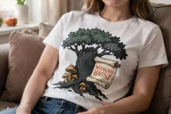 Retro Spooky Woodland Sublimation Product Image 5