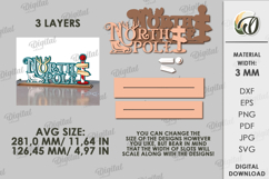 Retro stand decor Laser Cut. Christmas Decor SVG Product Image 2