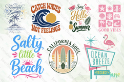 Retro Summer Beach PNG Bundle Product Image 7