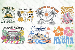 Retro Summer Beach PNG Bundle Product Image 2