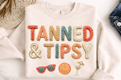 tanned summer png, tipsy beach design, retro summer png, beach vacation png, coastal shirt design, summer sublimation, funny beach png, vacation shirt png, sunny beach design, retro coastal png