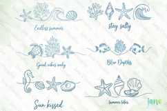 Retro Summer Coastal SVG PNG Clipart Product Image 8