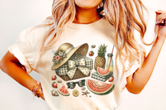 Retro Summer PNG, Summer Vibes PNG, Hello Summer PNG, Beach Product Image 2