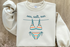 Retro Summer PNG Beach Bikini Doodle Product Image 4