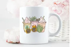 Retro Summer Png Iced Coffee Png Summer Sublimation Png