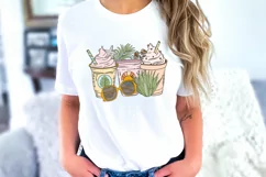 Retro Summer Png Iced Coffee Png Summer Sublimation Png
