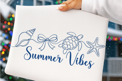 Minimal Coastal Png, Summer Vibes Png Product Image 2